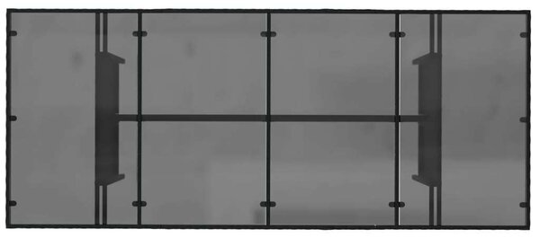VidaXL - Kerti Asztal - Polyrattan - 190x80x75cm