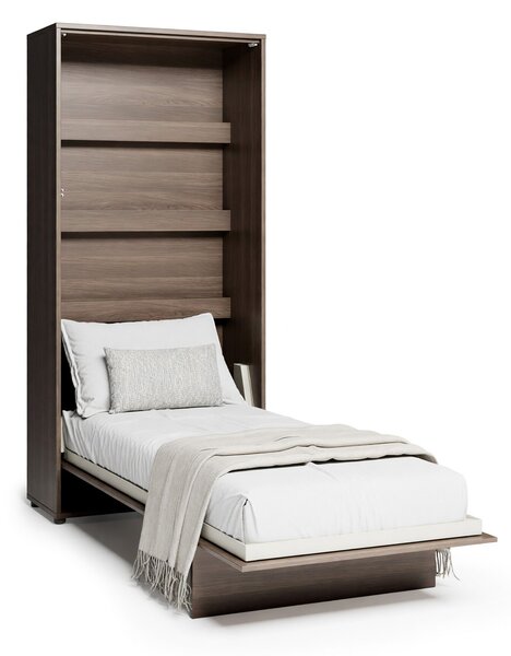 Bútorkészlet Concept Lenart XIX, Zárt, Ajtókkal, Közepes sűrűségű farostlemez, Laminált forgácslap, 191cm, Sötét tölgy