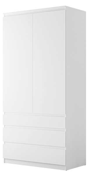 Gardróbszekrény Comfivo Structor, Laminált forgácslap, 202x100x52cm, Fehér