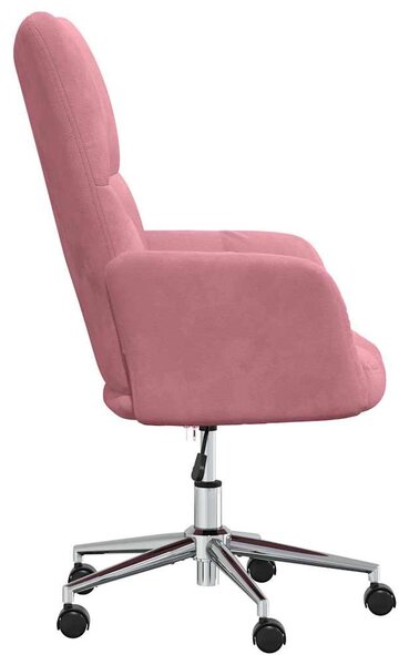 Rózsaszín bársony pihenőfotel