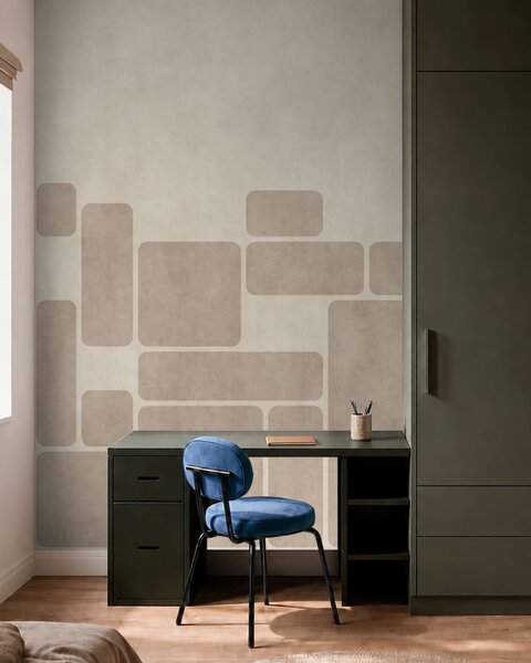 Fotótapéta Geometrikus minta lekerekített téglalapokkal, Fotótapéta geometria, w05141 : Uwalls.hu