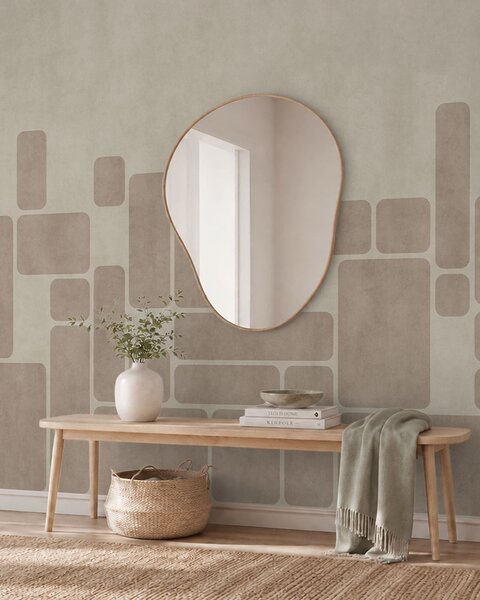 Fotótapéta Geometrikus minta lekerekített téglalapokkal, Fotótapéta geometria, w05141 : Uwalls.hu