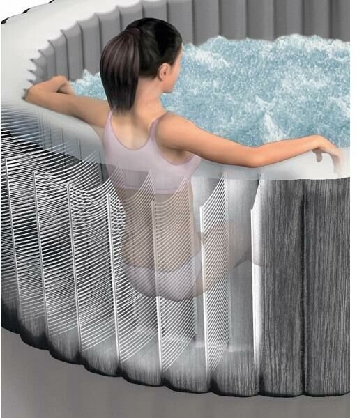 Marimex PureSpa - Bubble Greywood - Felfújható Pezsgőfürdő - 4 fő