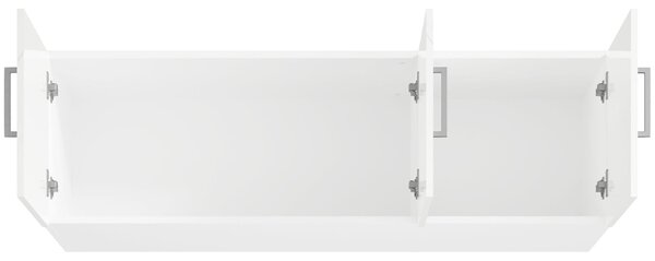 Kombinált gardrób bővítmény 136 cm CERETE 4 - fehér