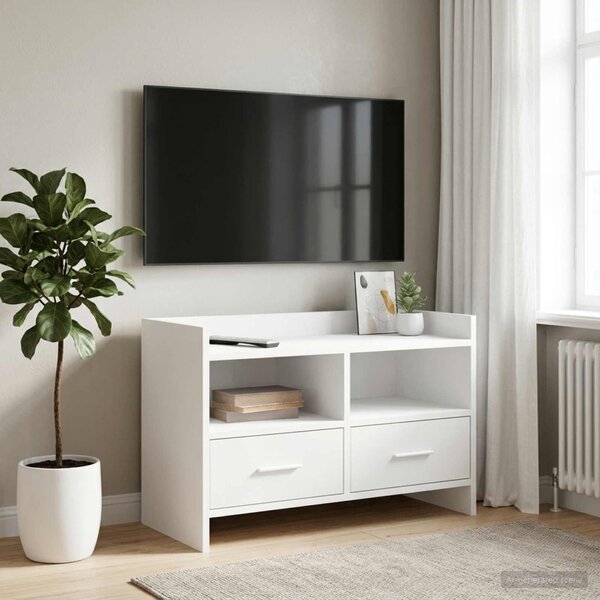 TV szekrény 71,5 x 33 x 47 cm Fehér Szerelt Fa