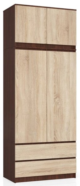 Szekrénybővítő LOTA 90 cm - wenge / sonoma tölgy