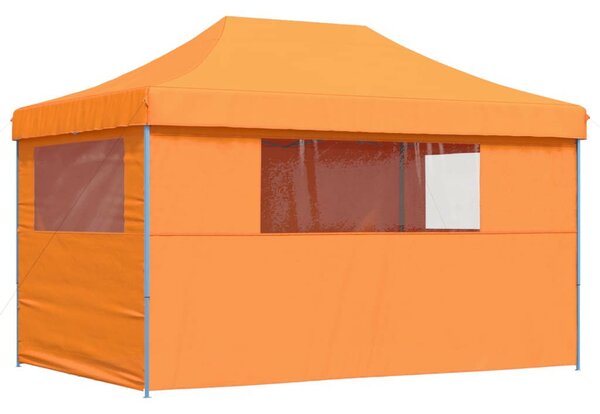 Vidaxl Pop-up Rendezvénysátor - Narancssárga - 4x3m