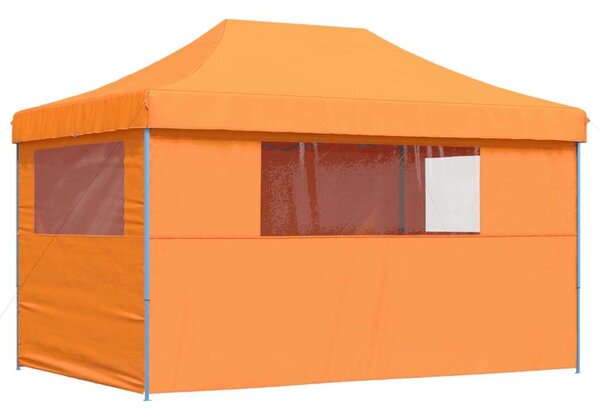 Vidaxl Pop-up Rendezvénysátor - Narancssárga - 4x3m