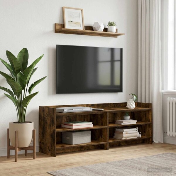 TV szekrény 135 x 33 x 47 cm Füstös Tölgy