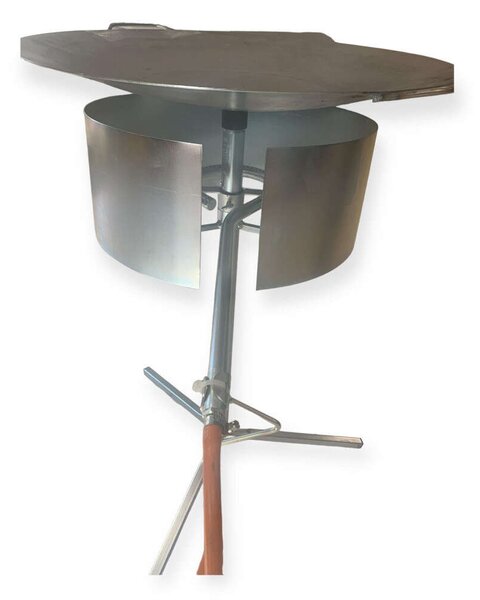 Grill sütőtárcsa lángőrrel 57 cm