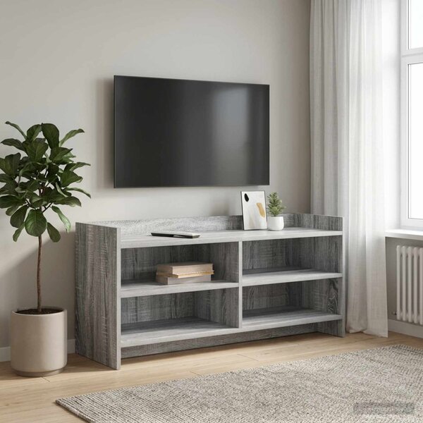 TV szekrény 100 x 33 x 47 cm Szürke Sonoma Szerelt Fa