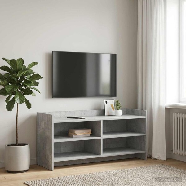 TV szekrény 100 x 33 x 47 cm Betonszürke Szerelt Fa