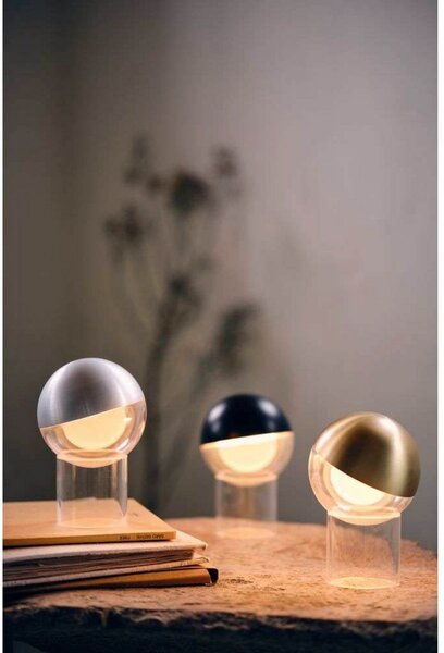 Asztali lámpa FRANDSEN, Pila, dimmable, Fémes, Étkező, Műanyag, Modern
