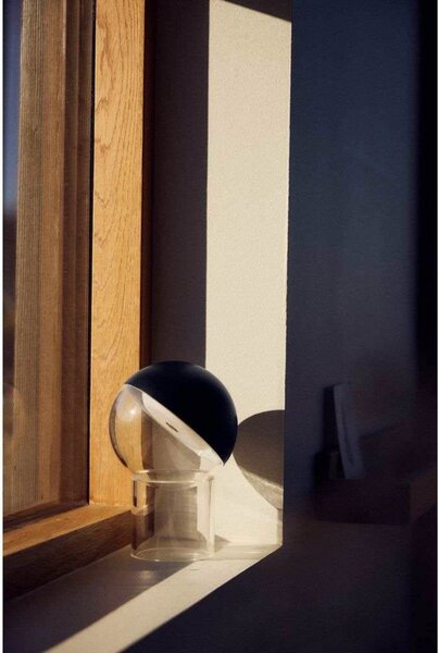 Asztali lámpa FRANDSEN, Pila, dimmable, Fekete, Étkező, Műanyag, Modern