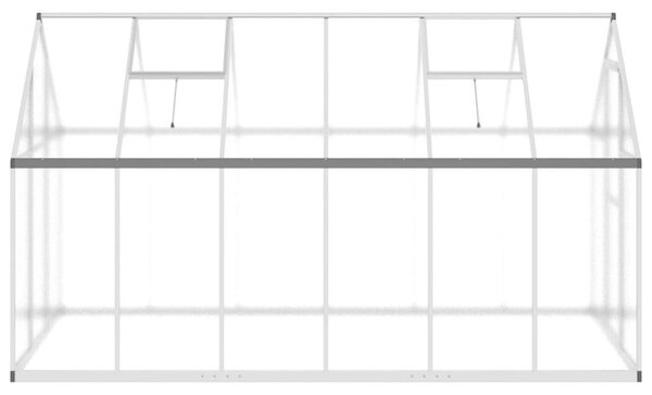 VidaXL Üvegház - Alumínium - 5,64 m²