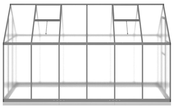 VidaXL Alumínium Melegház - 5,64 m²