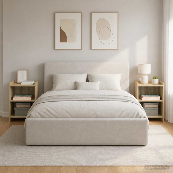 Éjjeliszekrények 2 db Sonoma Tölgy 40 x 30 x 60 cm Szerelt Fa