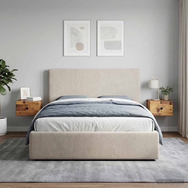 Fali éjjeli szekrény 2 db Antik Fa 34,5 x 33 x 20 cm Szerelt Fa