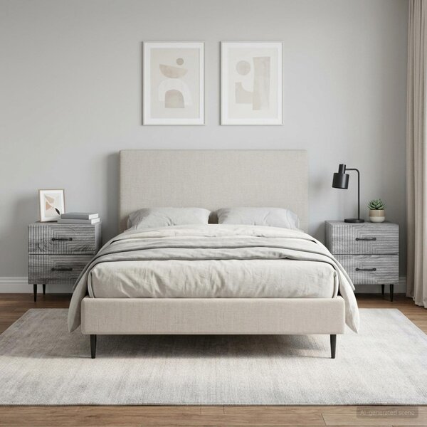 Éjjeliszekrény 2 db Szürke Sonoma 43 x 34,5 x 47,5 cm
