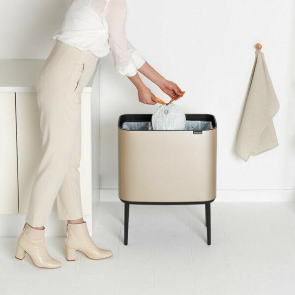 Brabantia Bo Touch Szelektív Szemetes - Arany - 3x11L