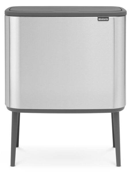 Brabantia Bo Touch Szelektív Szemetes - 34 Literes - Inox