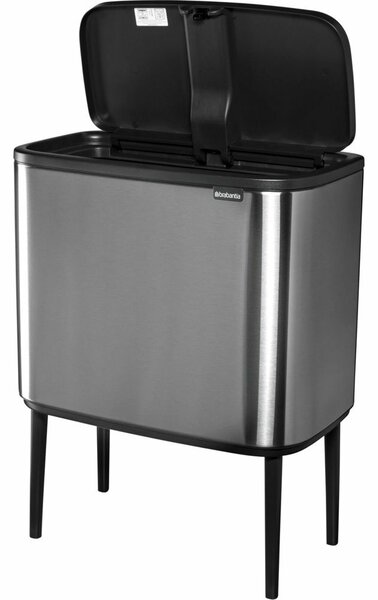 Brabantia Bo Touch Szelektív Szemetes - 34 Literes - Inox