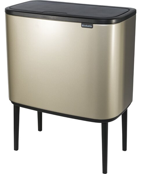 Brabantia Bo Touch Szelektív Szemetes - Arany - 23+11 Liter