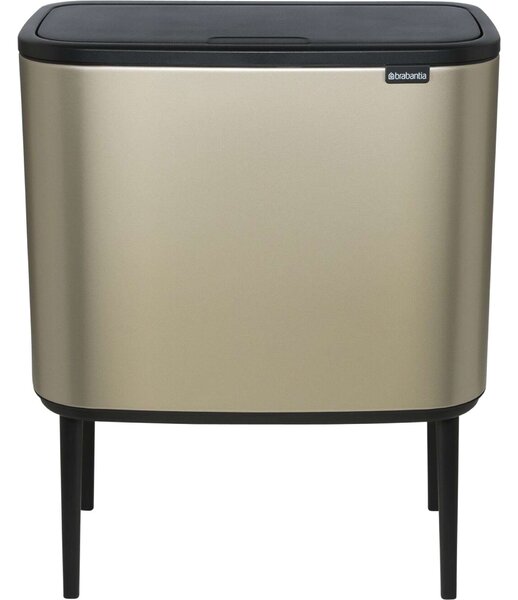 Brabantia Bo Touch Szelektív Szemetes - Arany - 23+11 Liter