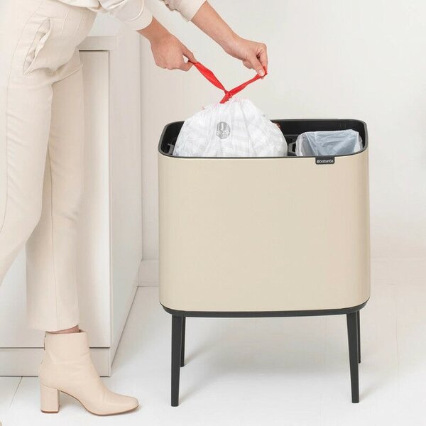 Brabantia Bo Touch Szelektív Szemetes - 34 Liter Bézs