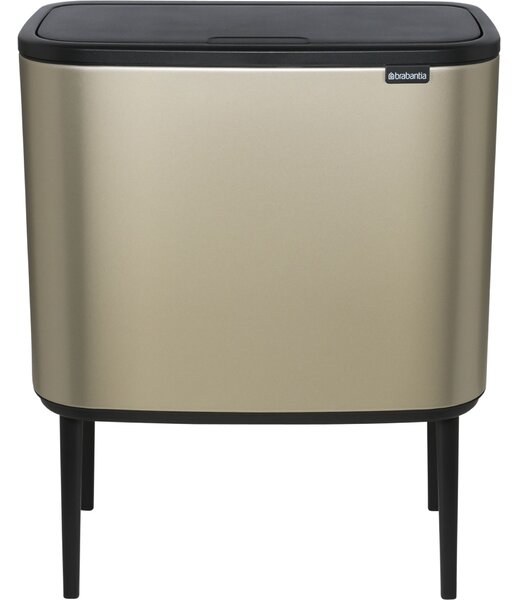 Brabantia Bo Touch Szelektív Szemetes - Arany - 23+11 Liter