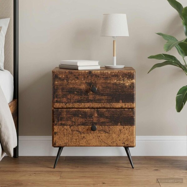 Éjjeliszekrény Antik Fa 43 x 34,5 x 47,5 cm Szerelt Fa