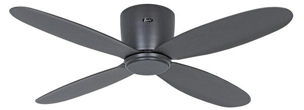 ECO PLANO II Smart mennyezeti ventilátor 112, antracit – CasaFan CasaFan, Eco Plano II, Szürke, Nappali, Műanyag, Modern