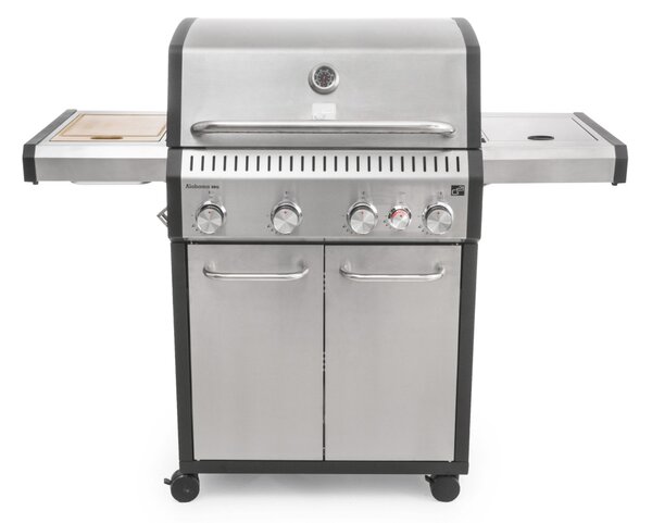 G21 Alabama Silver BBQ Premium Line gázgrill, 5 égő + redukciós szelep ajándékba