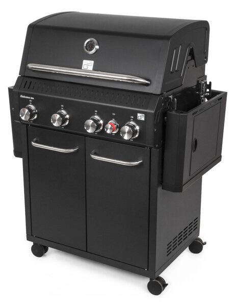 G21 Alabama Black BBQ Premium Line gázgrill, 5 égő + nyomáscsökkentő szelep ingyen