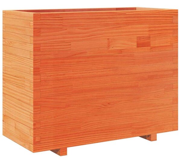 VidaXL Virágláda - Tömör Fenyőfa - 90x40x72,5 cm