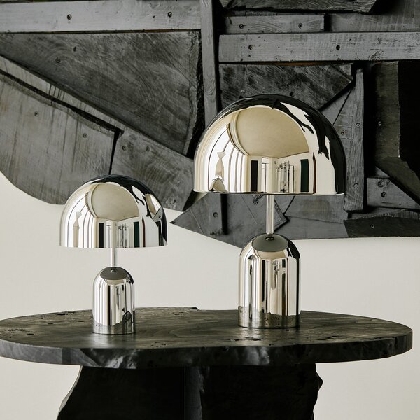 Asztali lámpa Tom Dixon, Bell, dimmable, Fémes, Nappali, Fém, Dizájn