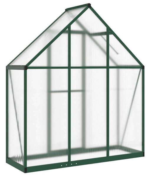 VidaXL Melegház - Alumínium - Zöld - 169x58x195 cm