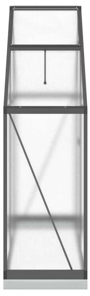 VidaXL Melegház - Alumínium - 169x58x202 cm