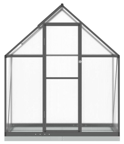 VidaXL Melegház - Alumínium - 169x58x202 cm