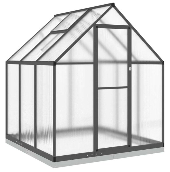 VidaXL Üvegház - Alumínium - 2,86 m²