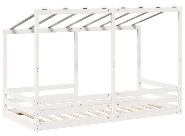 VidaXL Gyerekágy Tetővel - Fenyőfa - 100x200 cm
