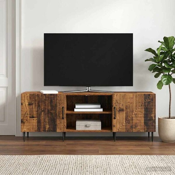 TV szekrény 150 x 31 x 50 cm Antik Fa Szerelt Fa