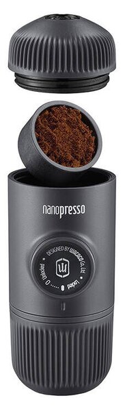 Wacaco Nanopresso Szürke hordozható kávéfőző őrölt kávéhoz + kemény védőtok