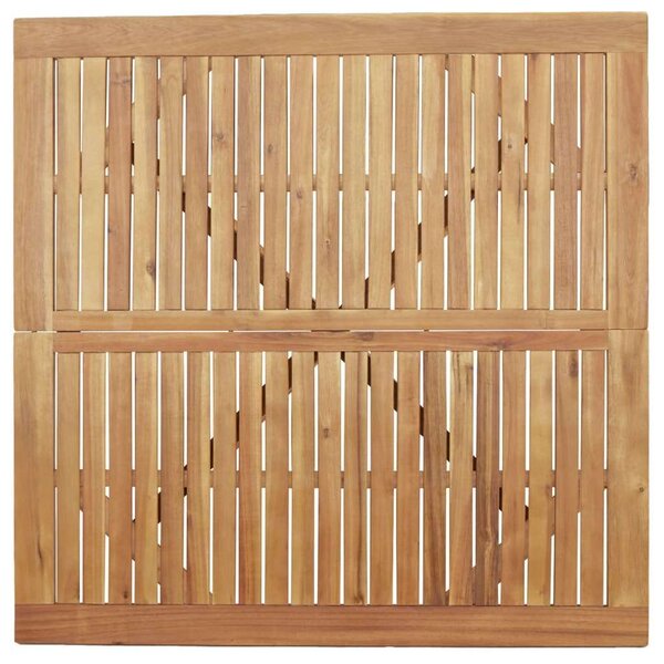 VidaXL Akácfa Kerti Asztal - Négyzet - 110x110 cm