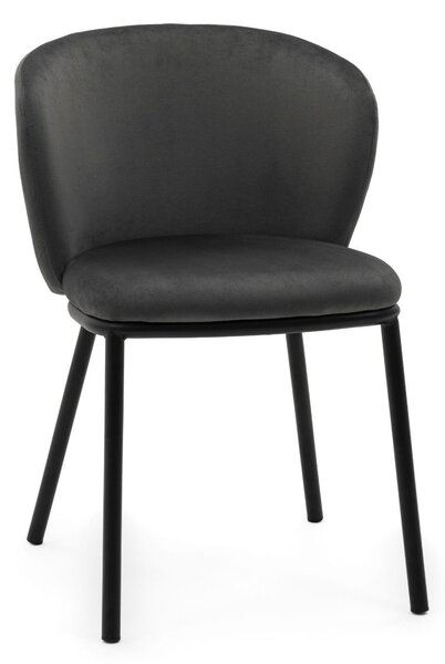 Bari Szék - Sötétszürke/Fekete