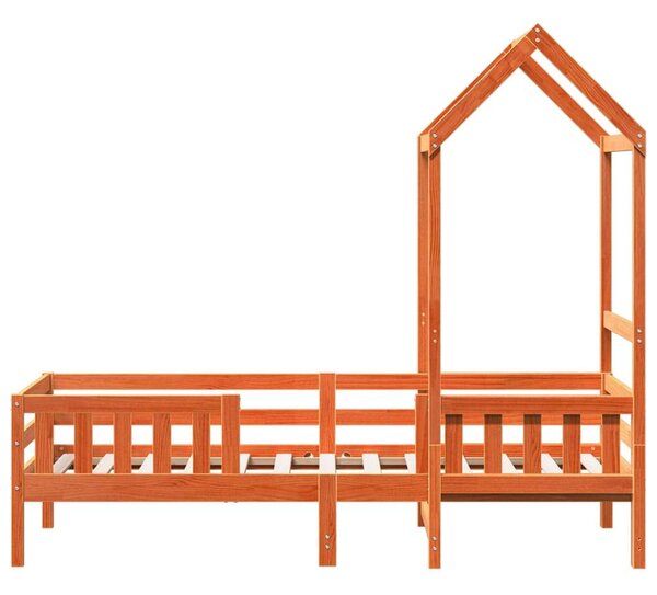VidaXL Gyermek Ágy - Fenyőfa - 90x200 cm