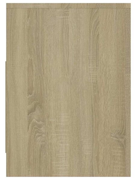 Sonoma tölgy színű szerelt fa TV-szekrény 102x37,5x52,5 cm