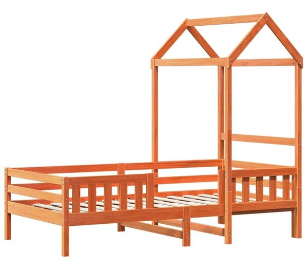 VidaXL Gyermek Ágy - Fenyőfa - 90x200 cm