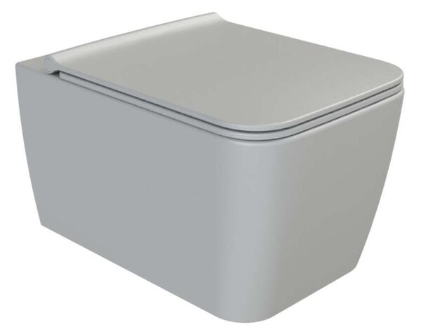 CeraStyle IBIZA / HERA WC ülőke MATT SZÜRKE - duroplast - lecsapó