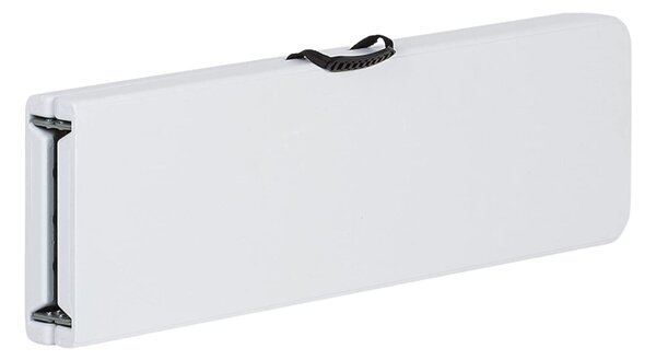 GardenLine összecsukható Kerti pad 180cm - fehér